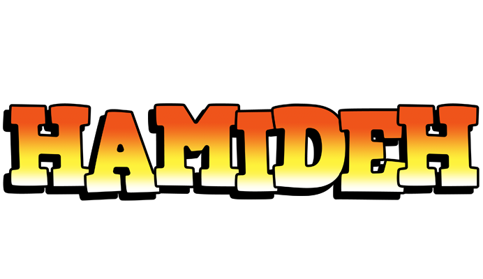 Hamideh sunset logo