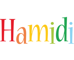 Hamidi birthday logo