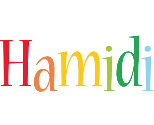 Hamidi birthday logo