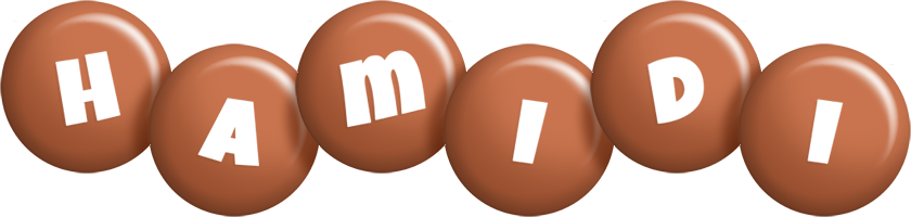 Hamidi candy-brown logo