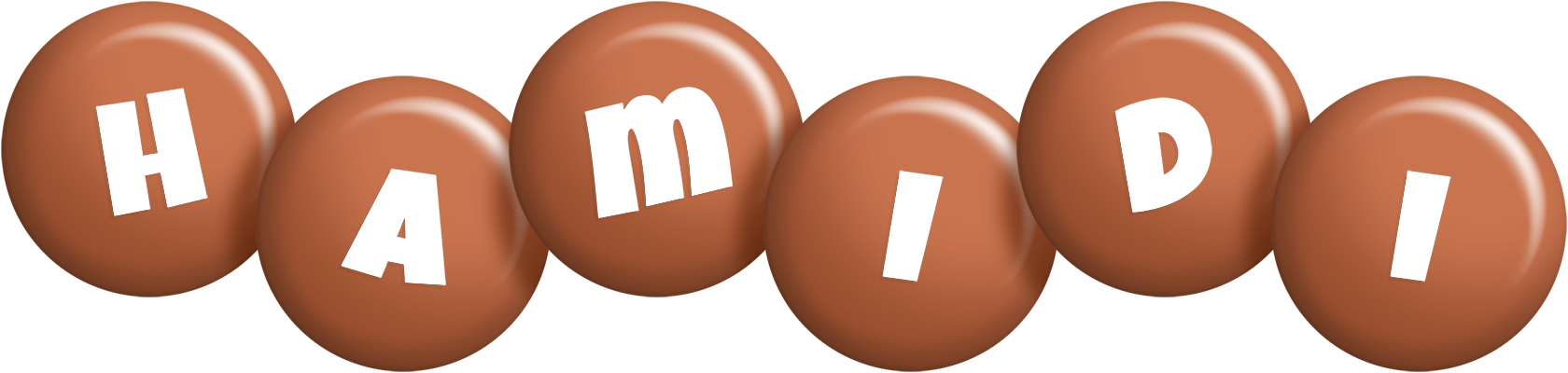 Hamidi candy-brown logo