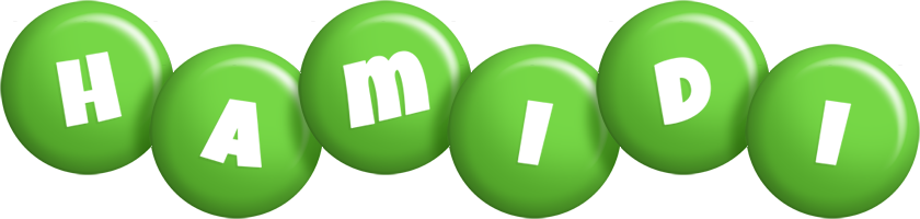 Hamidi candy-green logo