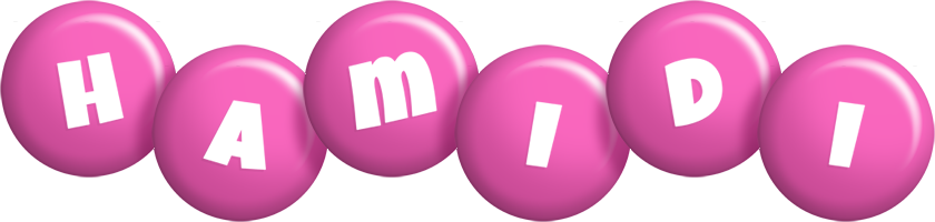 Hamidi candy-pink logo