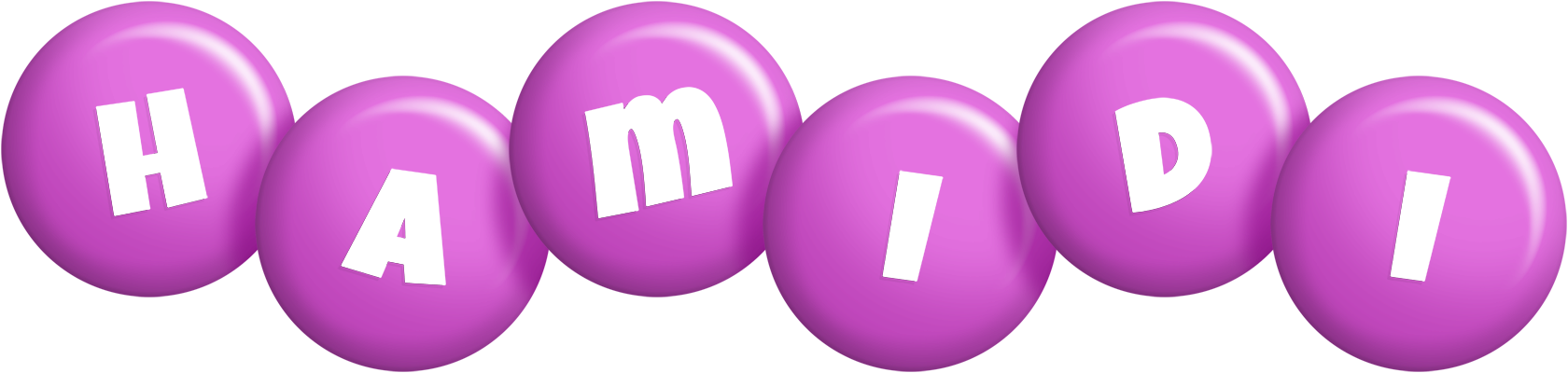 Hamidi candy-purple logo