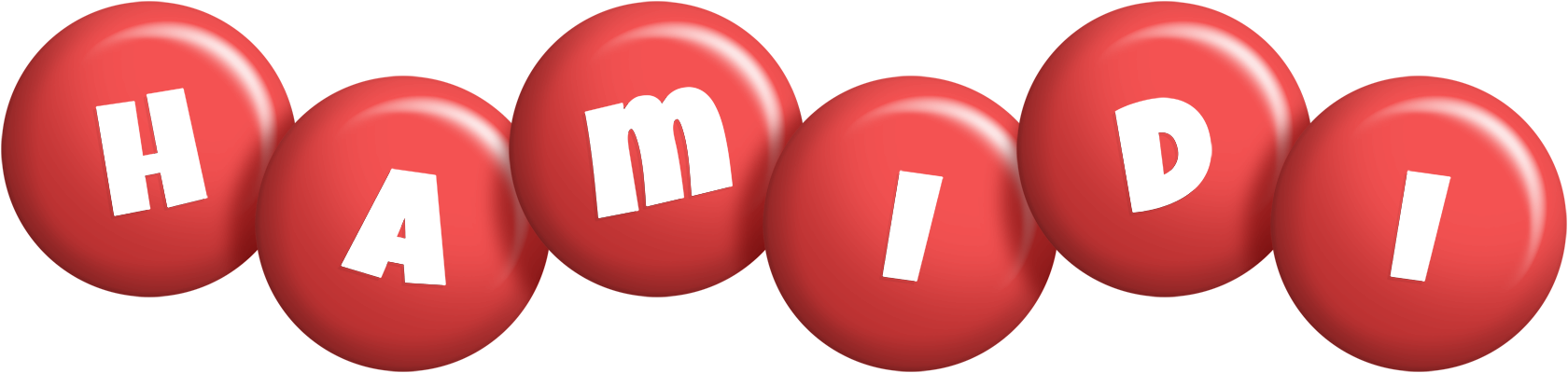 Hamidi candy-red logo