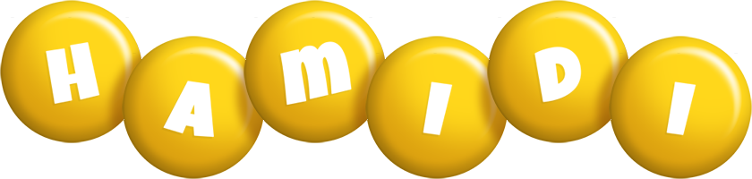 Hamidi candy-yellow logo