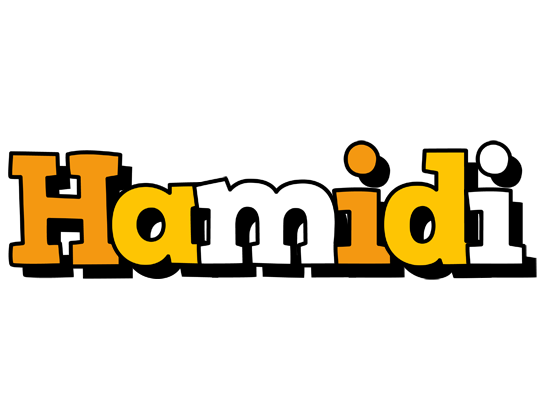 Hamidi cartoon logo