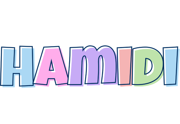 Hamidi pastel logo