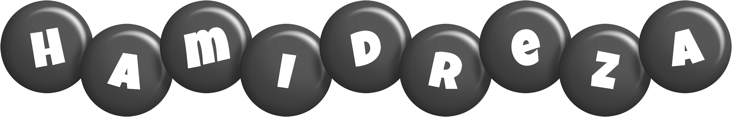 Hamidreza candy-black logo