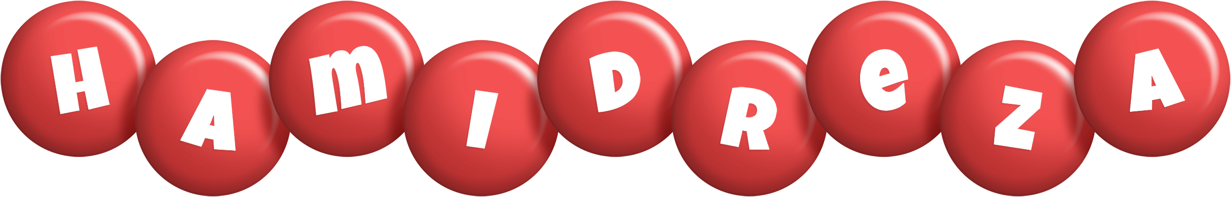 Hamidreza candy-red logo