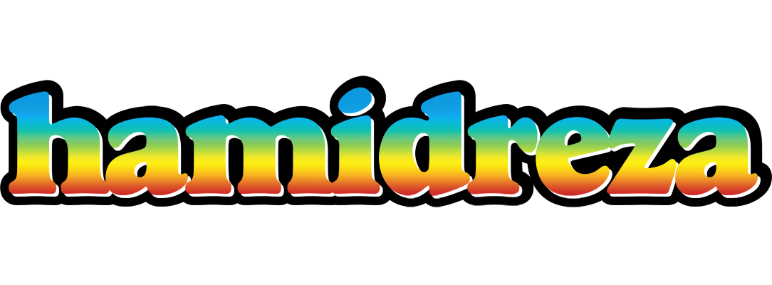 Hamidreza color logo