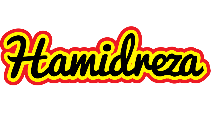 Hamidreza flaming logo