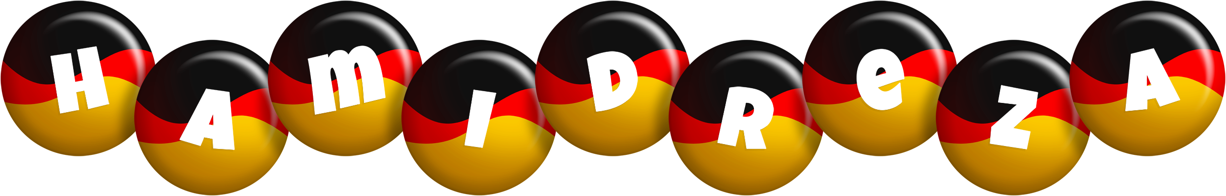 Hamidreza german logo