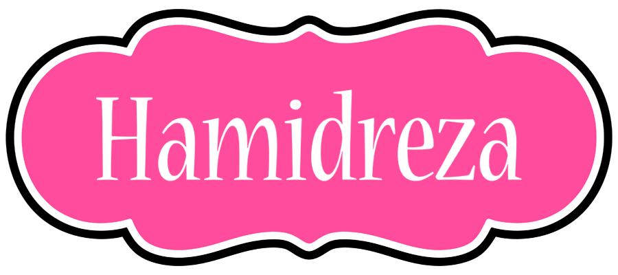 Hamidreza invitation logo
