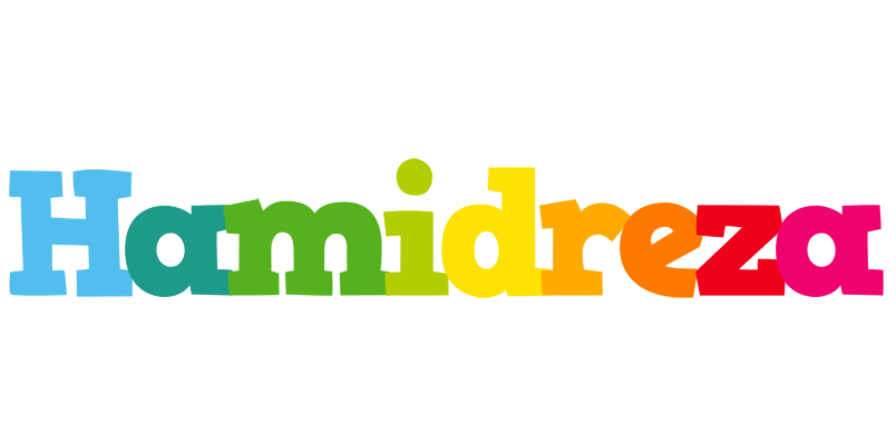 Hamidreza rainbows logo