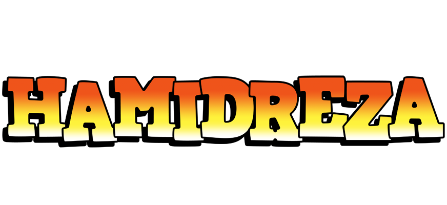 Hamidreza sunset logo