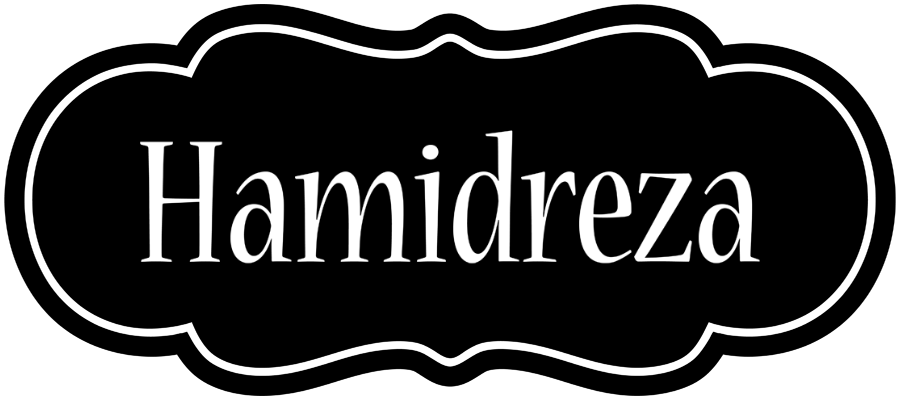 Hamidreza welcome logo