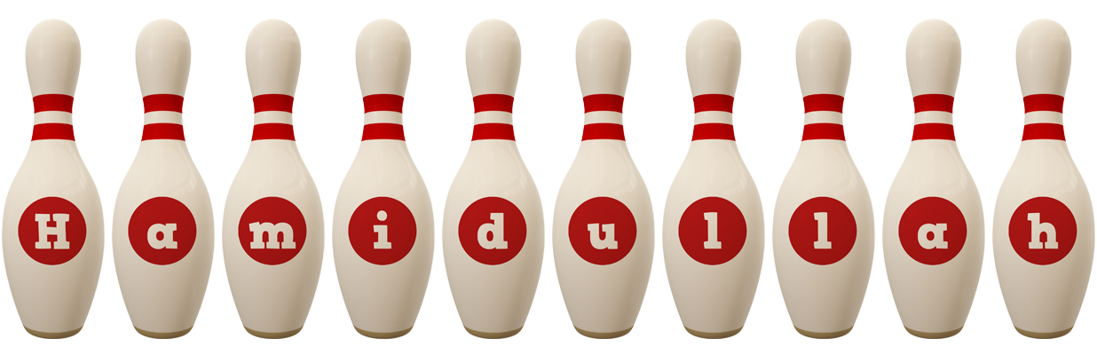 Hamidullah bowling-pin logo