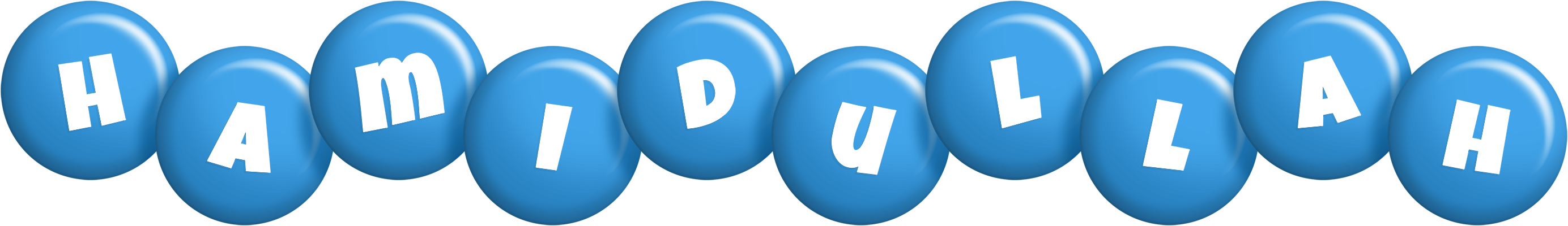 Hamidullah candy-blue logo