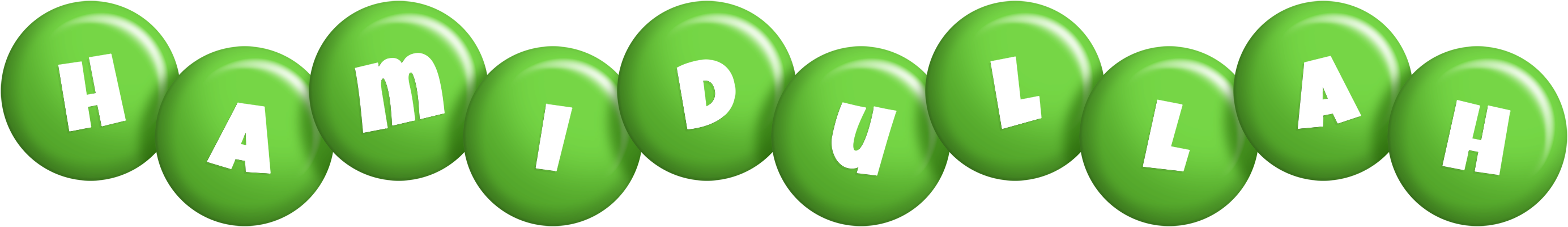 Hamidullah candy-green logo
