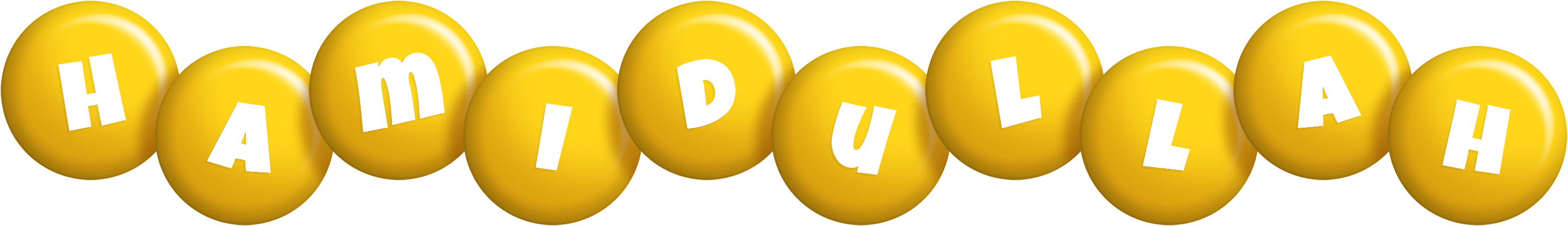 Hamidullah candy-yellow logo