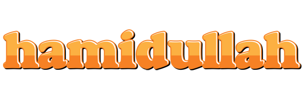 Hamidullah orange logo