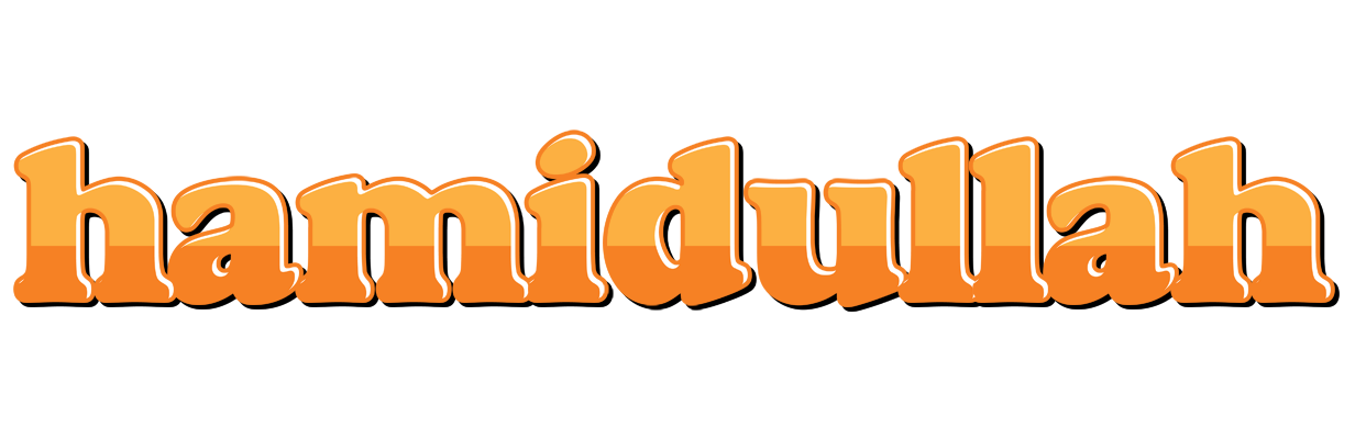 Hamidullah orange logo