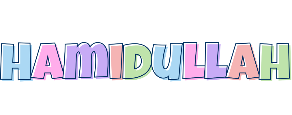 Hamidullah pastel logo
