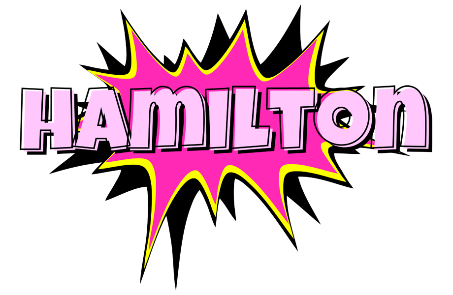 Hamilton badabing logo
