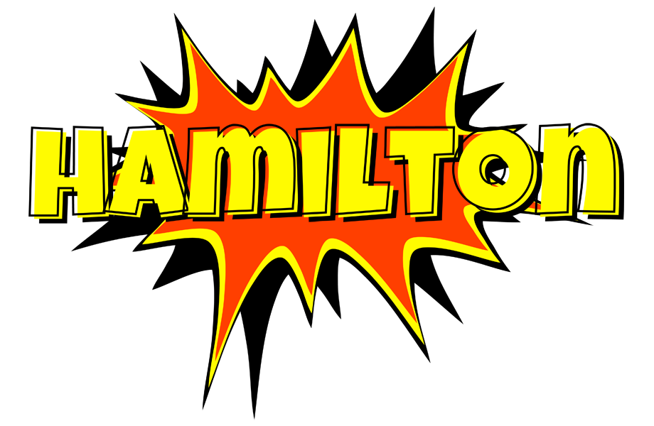 Hamilton bazinga logo