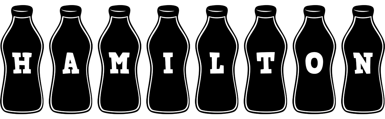Hamilton bottle logo