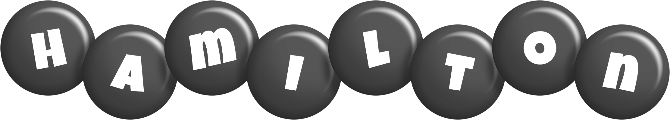 Hamilton candy-black logo