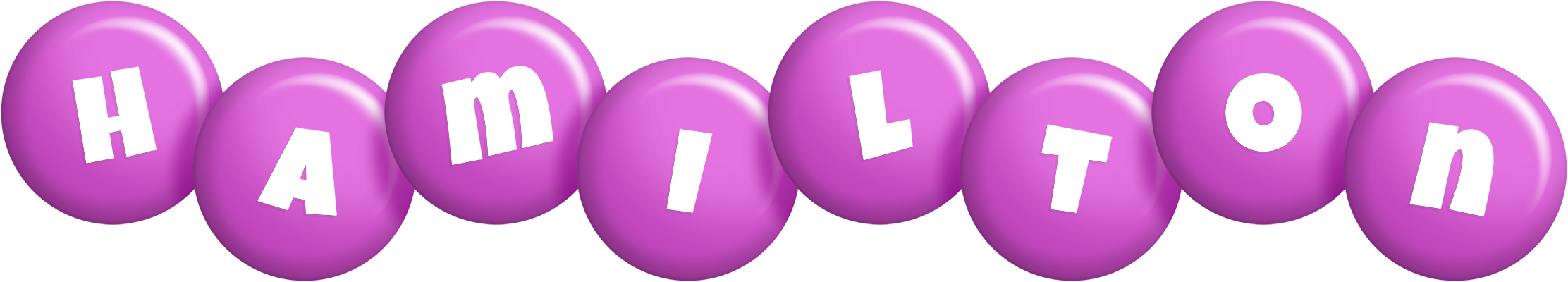 Hamilton candy-purple logo