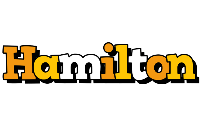 Hamilton cartoon logo