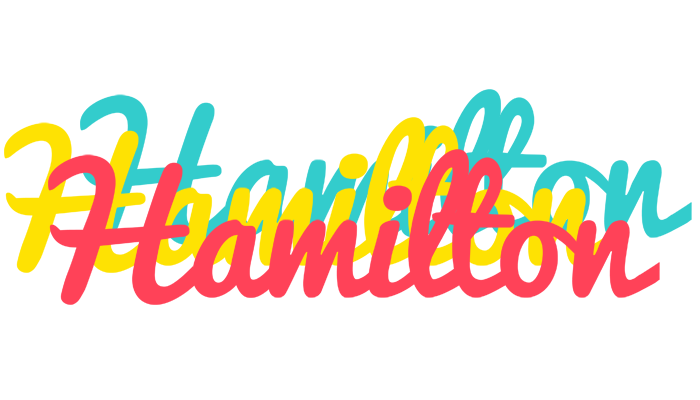 Hamilton disco logo