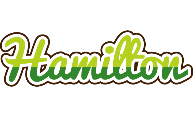 Hamilton golfing logo