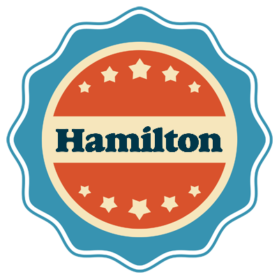 Hamilton labels logo