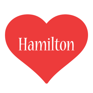 Hamilton love logo