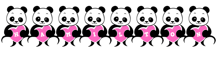Hamilton love-panda logo