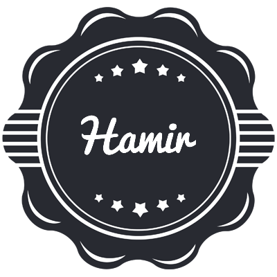 Hamir badge logo