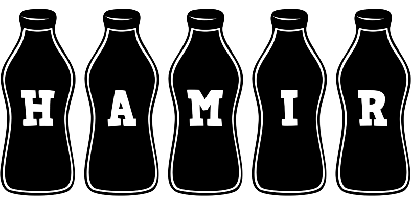 Hamir bottle logo