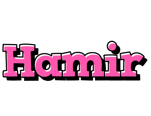 Hamir girlish logo