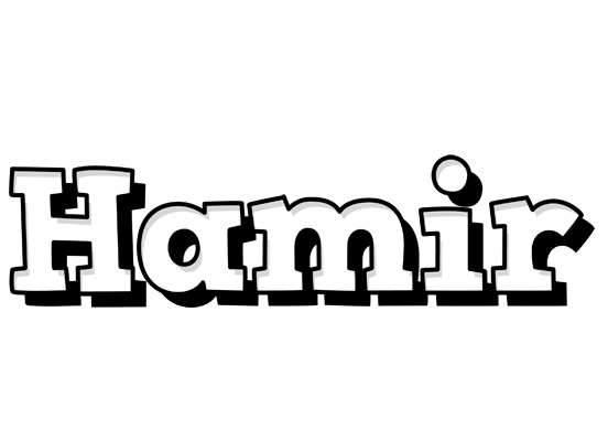 Hamir snowing logo