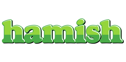 Hamish apple logo