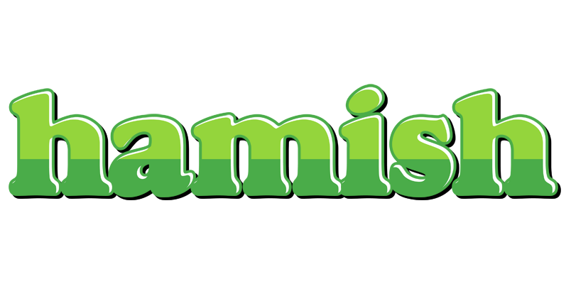Hamish apple logo