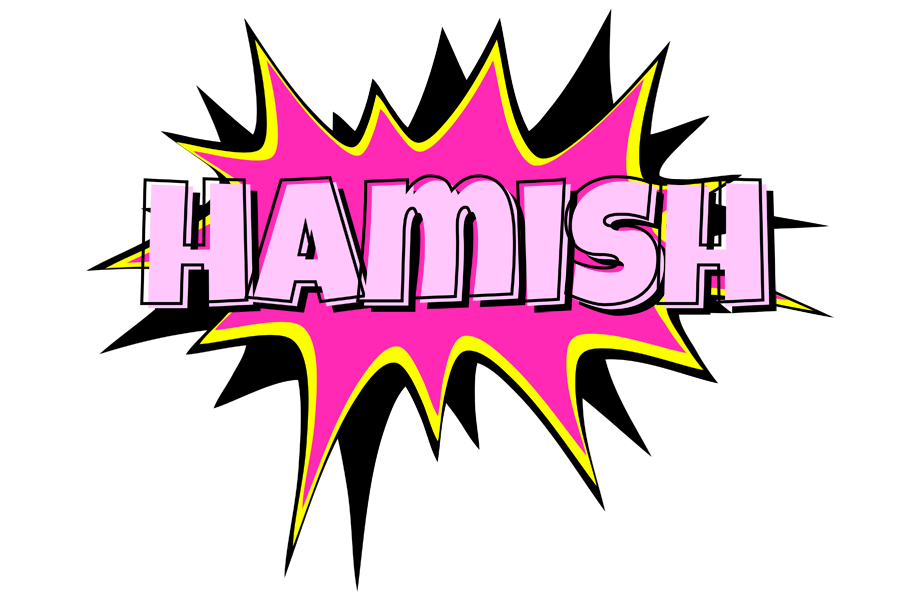Hamish badabing logo