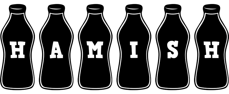 Hamish bottle logo
