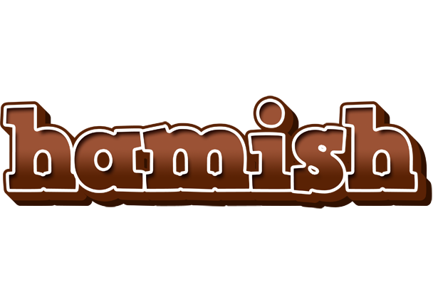 Hamish brownie logo