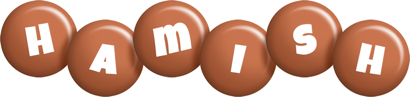 Hamish candy-brown logo