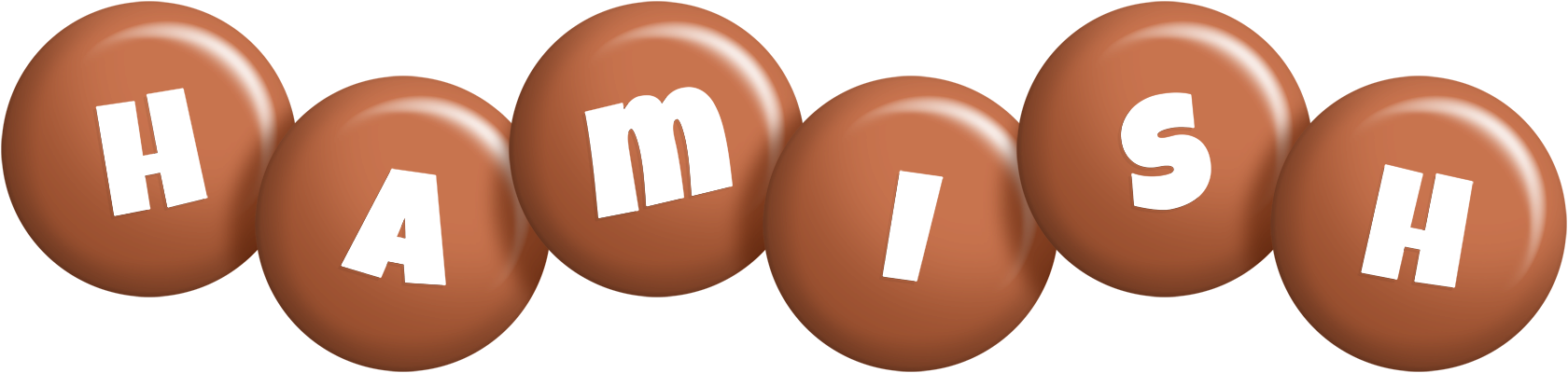 Hamish candy-brown logo